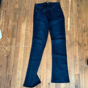 Paige dark wash boot cut jeans size 30